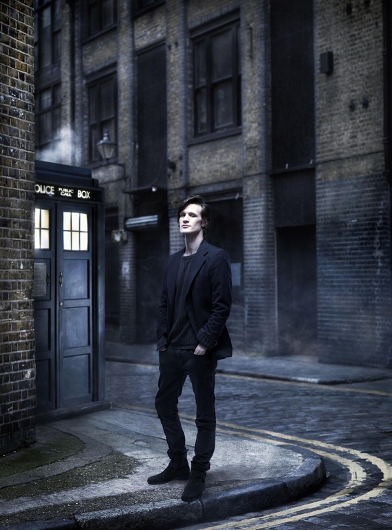 Matt Smith as the Eleventh Doctor